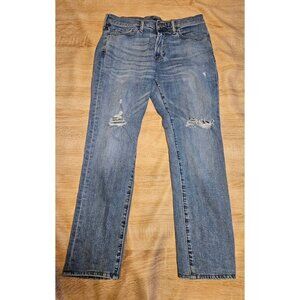 Abercrombie Fitch Mens Jeans Size 32 X 27 Stretch Rustin Athletic Skinny Light